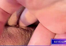 Horny milf fingers tight pussy with vibrator until explosive orgasm