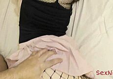 tutoring my little 18+ step-sister with big cock fucking until her grades improve in pov doggystyle