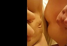 Eating out her squirting pussy in wet female ejaculation