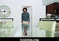 fuckxtra - sweet innocent honey hayes is new to house cleaning but she accidentally broke her clients fleshlight and he wants her pussy as a replacement