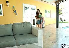 A Dip In Her Pool - Pup Juniper Ren Hardcore New Nookies Video