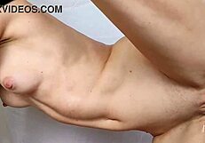 Licking my step sister's dripping wet pussy before pounding her hard for a massive creampie cumshot.