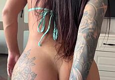 Hot Baby in Bikini Presents Anal Interview Vertical Point of View