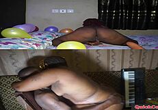 The studio engineer has a series of fun with his student after the lecture, and the doggy style turns massive.