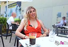 Hot Blonde Girl-Next-Door Tania Lopez Shows Routine Before Intense Fucking