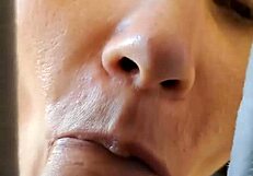 i got stuck in the wardrobe but received a blowjob