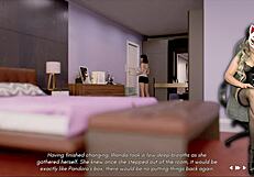 Ms. Denver's episode with stockings and game session