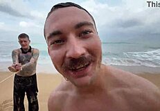 2 pirates fucked sailors after the shipwreck