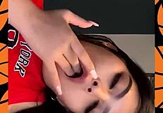 Busty Cheerleader Plays With Her Huge Jugs - Ivy Flores