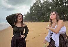 2 pirates fucked sailors after the shipwreck