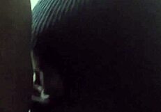 taking that chocolate stick all in