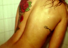 I fuck myself in the shower with a dildo.