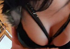 Deep-Throat Cum Play And Camel-Toe In Leather And Fur