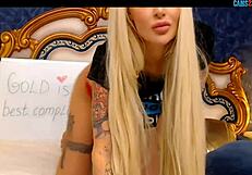 Russian Babe Looks Incredible On Webcam!