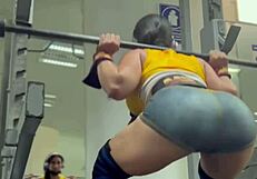 is my beautiful colombian outfit hot at the gym?