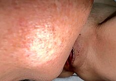 Her pink pussy gets licked 239 days after losing virginity.