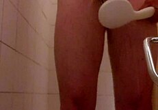 Taking a relaxing shower time 😊