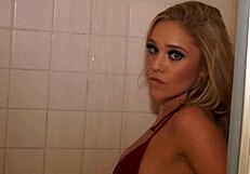 I fuck myself in the shower with a dildo.