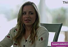 Blonde Horny Teen 18+ Seduces Her Busty Step Mom Julia Ann Anna Claire Clouds