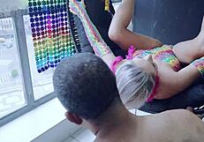 The BBC Fucks the Ass Slut in Glamour Costumes