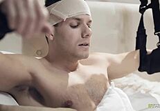 kit mercer gives helping hand to her stepson