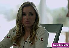 Blonde Horny Teen 18+ Seduces Her Busty Step Mom Julia Ann Anna Claire Clouds