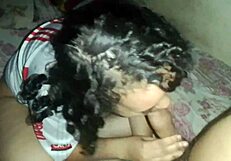 I took the sao paulina home after the game to celebrate victory, cumming inside the bitch, he laughs