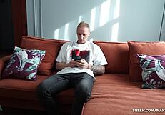 Neighbor's water off, so she swims at my place and we have passionate sex.