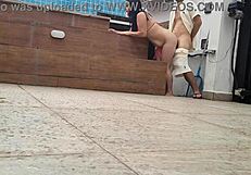 Wife cheats on husband with pool boy in homemade video