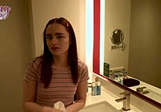 LUCKY SETH BROGAN FUCKS 18YO CUNT REESE ROBBING GOT CREAMPIED