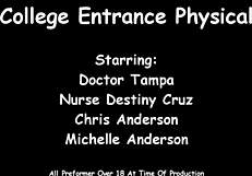 tampa university entrance physical - michelle anderson backstage behind the scenes