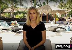 Asian teen Jade Luv and bubble-covered best friends remove tiny bikinis for softcore fun