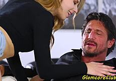 euro pornstar anally fucked doggystyle 😈