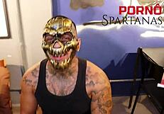 Gabily loves Spartano's big black cock fucking her, making cuckold husband mad 😈. She moans loudly during rough session.