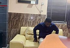 Black Babe Uses Big Dick To Land Teacher Job.