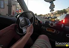 Roadside - Babe With Huge Tits Gets Fucked By The Mechanic