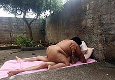 Chubby Married Babe Enjoys Backyard Fucking With Big Ass Gaping!