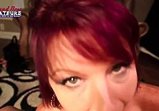 nasty cougar catherine swallows lots of cum