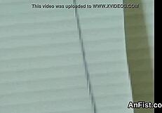 Nasty lesbian dolls are gaping and fist fucking ass holes together