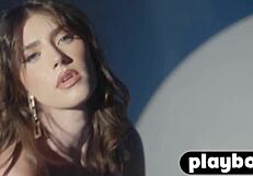 Look at this big ass brunette teen stripping!