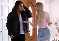 Why is this teen getting fucked instead of homework?