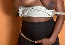 african ebony takes back shots from big cock