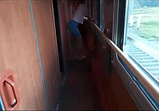 i found a juicy pussy on the train and fucked her roughly. pov style.