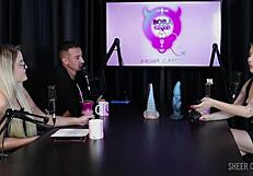 Compilados da mary red queen no bora cast com bruna carlos watch on sheer red