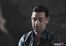 Cheerleader teen Lily Larimar receives intriguing compliments from older teacher Ryan Driller