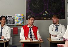 Watch Alaina Taylor Get Gangbanged By Her Students For An A!