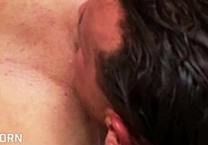 Sensual Brunette MILF With Natural Tits Has Hot Sex Fucked By Hot Cock