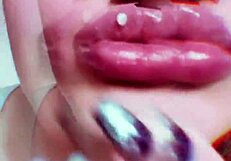 Nude Chick With Glasses Goddess Lipstick Slave Fetish