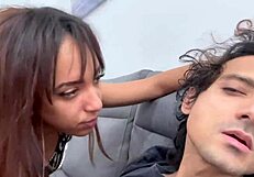 Indian beauty bent over for doggystyle fucking