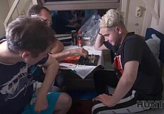 i found a juicy pussy on the train and fucked her roughly. pov style.